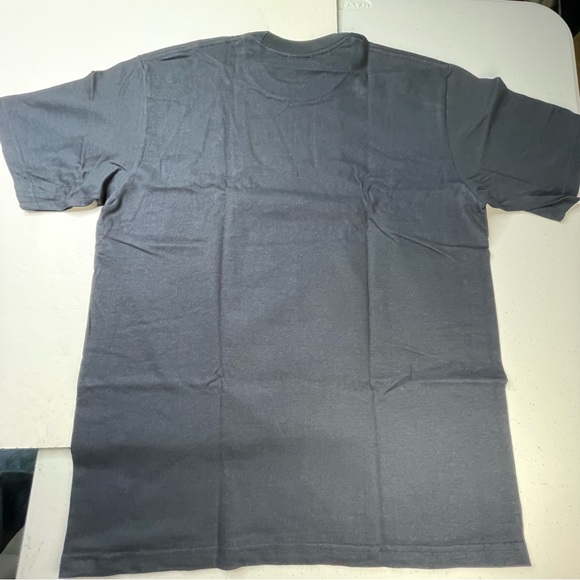 Supreme Mont Blank Logo Mens Medium Navy Tee Shirt - Picture 4 of 5
